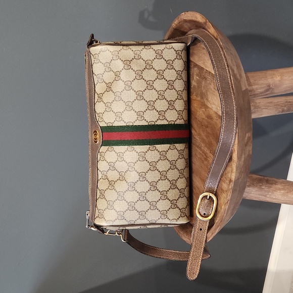 《 Gucci 》Web Sherry Line Crossbody Bag - Picture 2 of 16